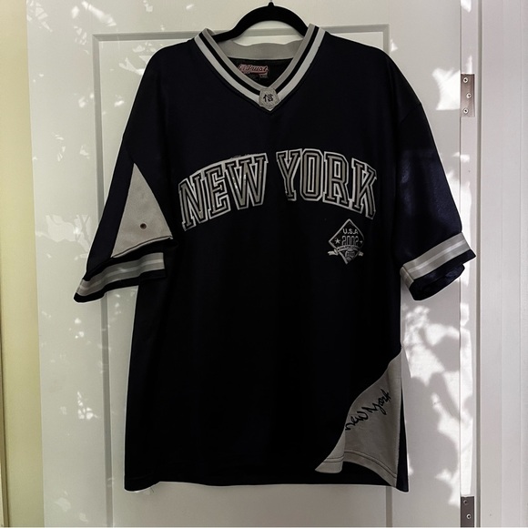 vintage 2002 New York Trust USA Athletic League Jersey - Picture 2 of 7